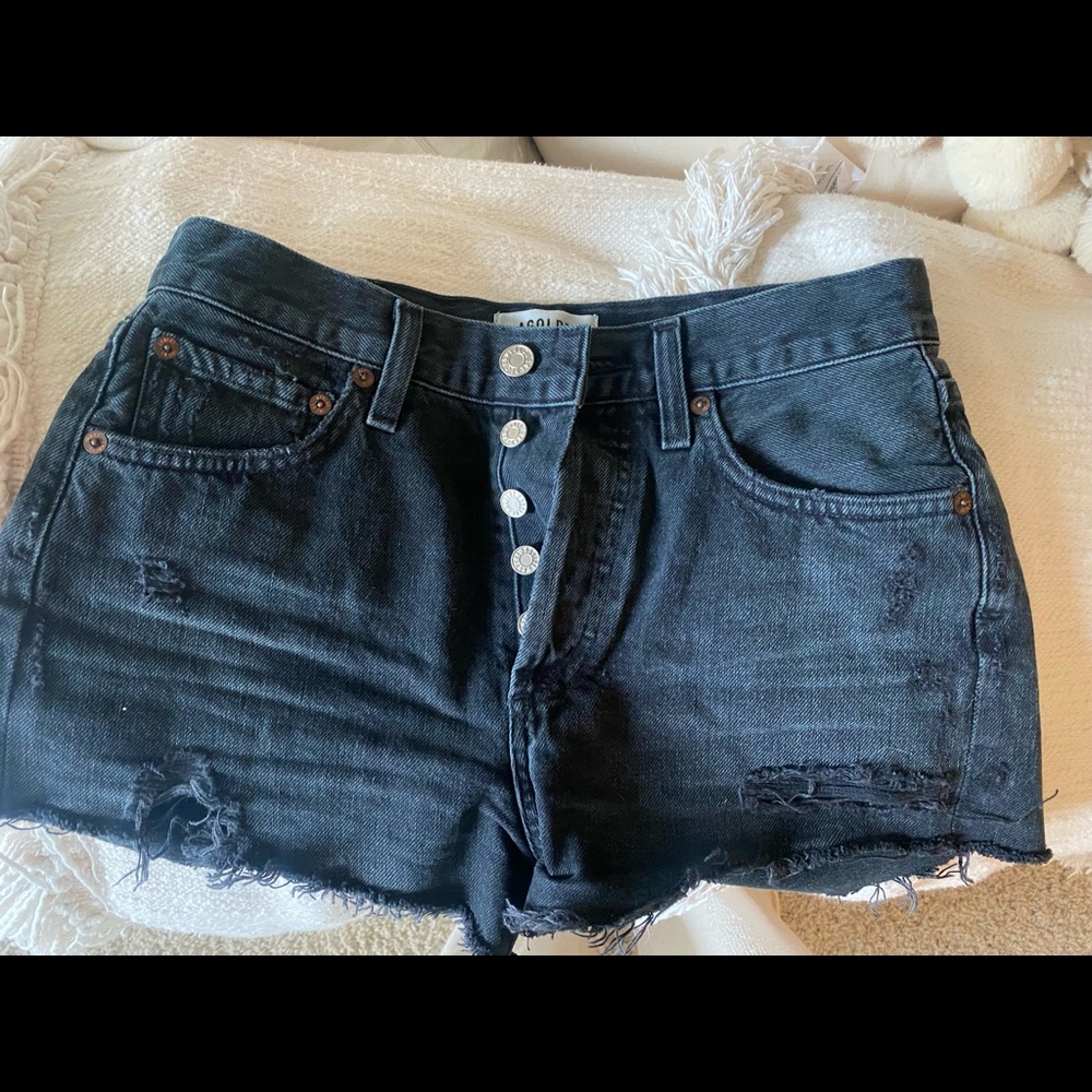 Agolde Parker Short in Vortex, Size 23